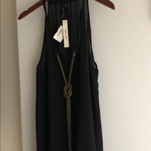 Black San joy summer top - Picture 4 of 4